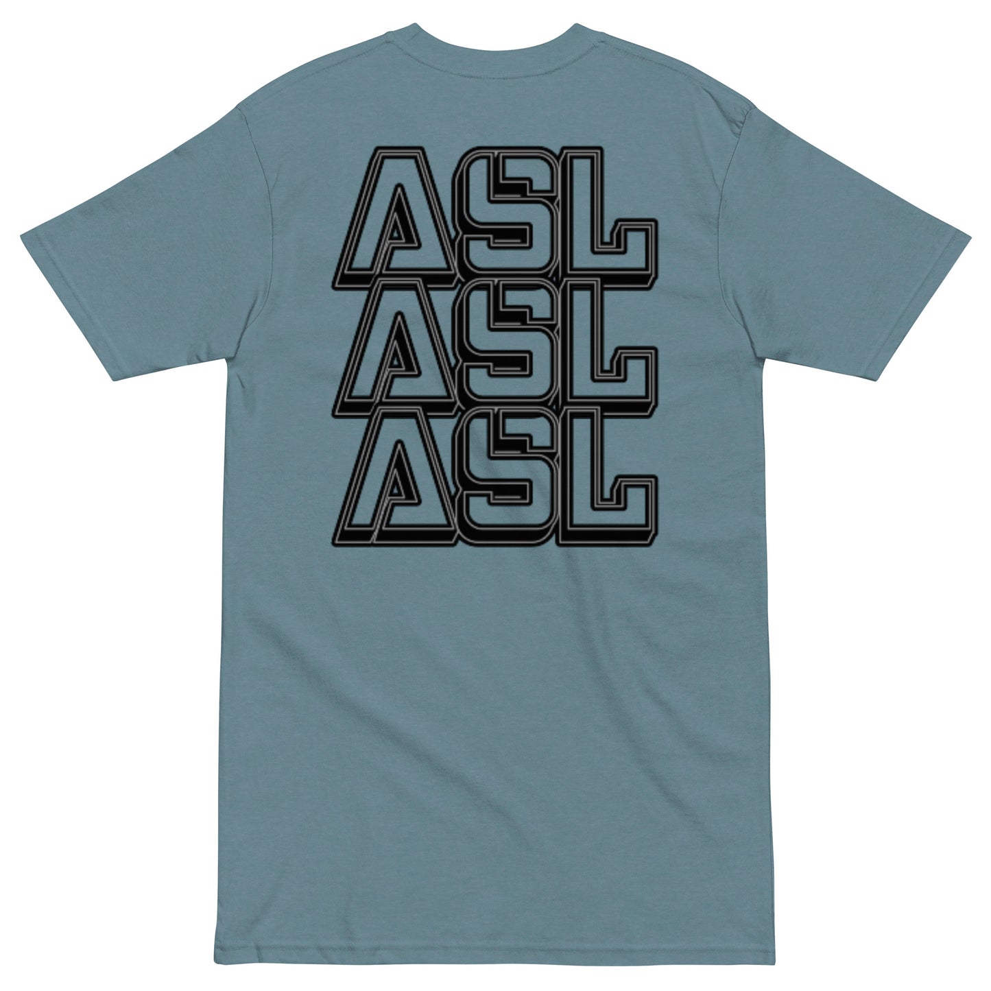 ASL premium heavyweight tee