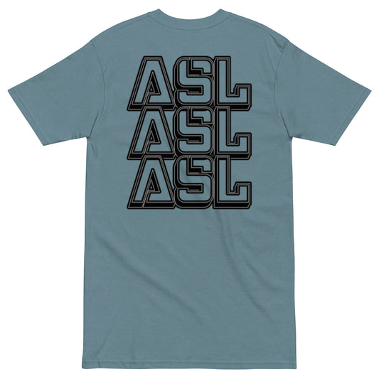 ASL premium heavyweight tee