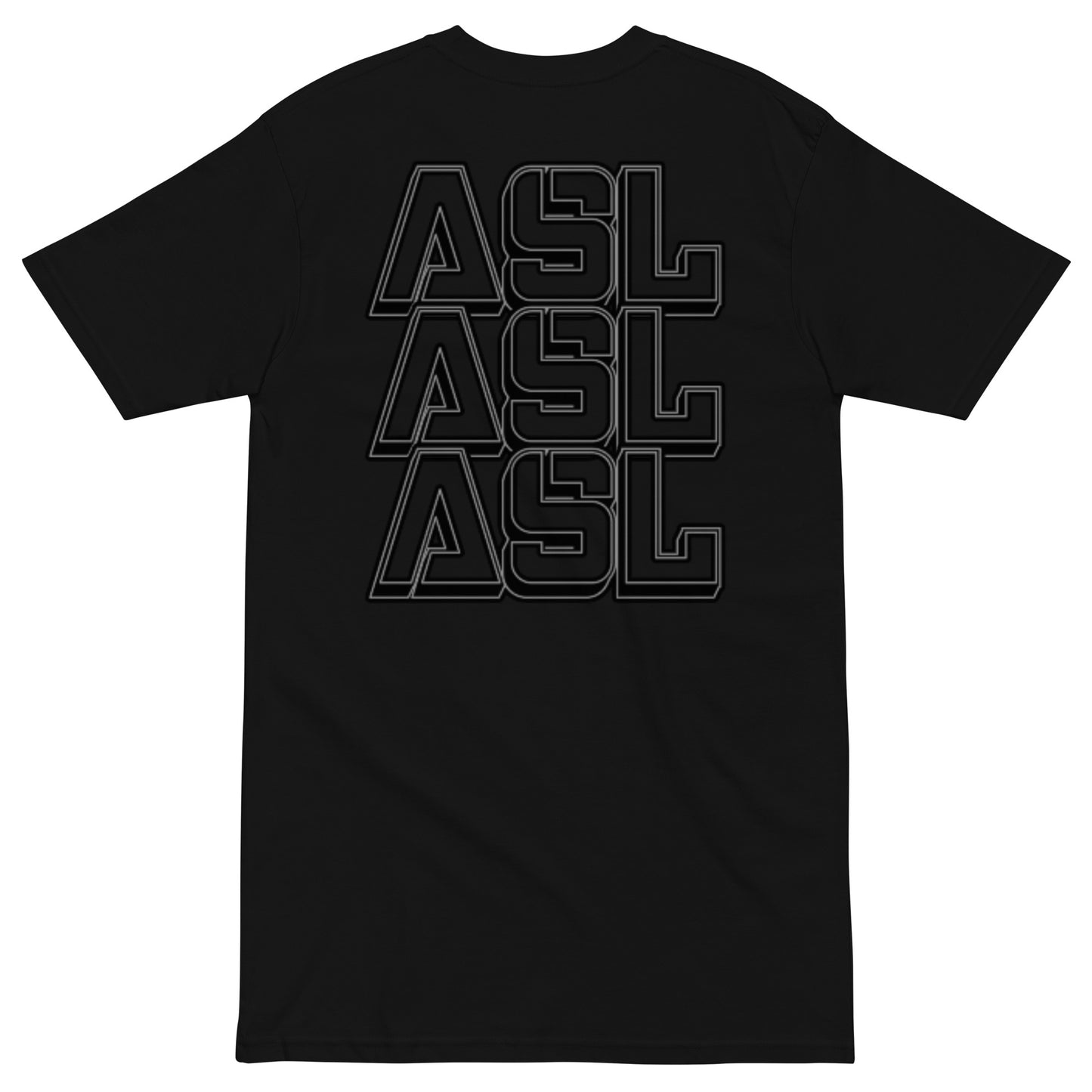 ASL premium heavyweight tee