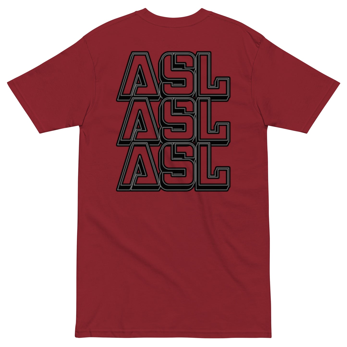 ASL premium heavyweight tee