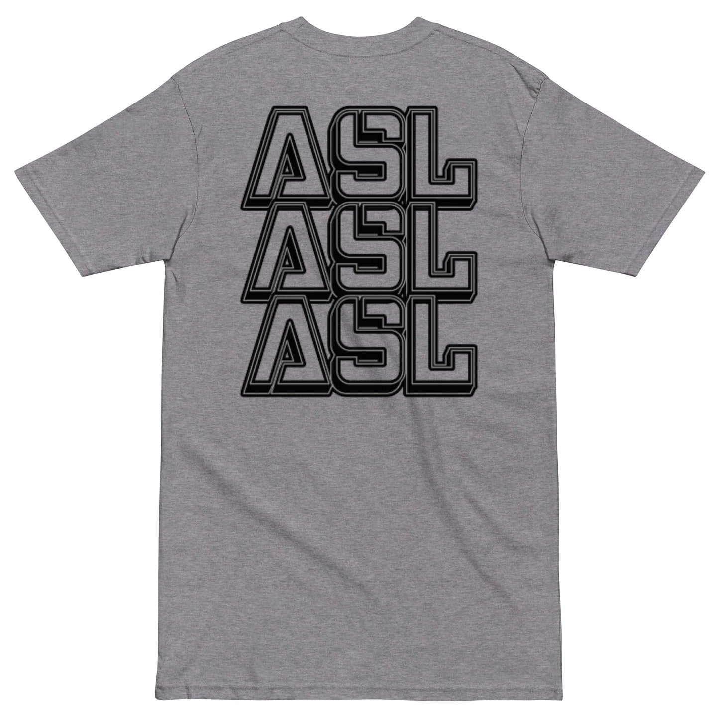 ASL premium heavyweight tee