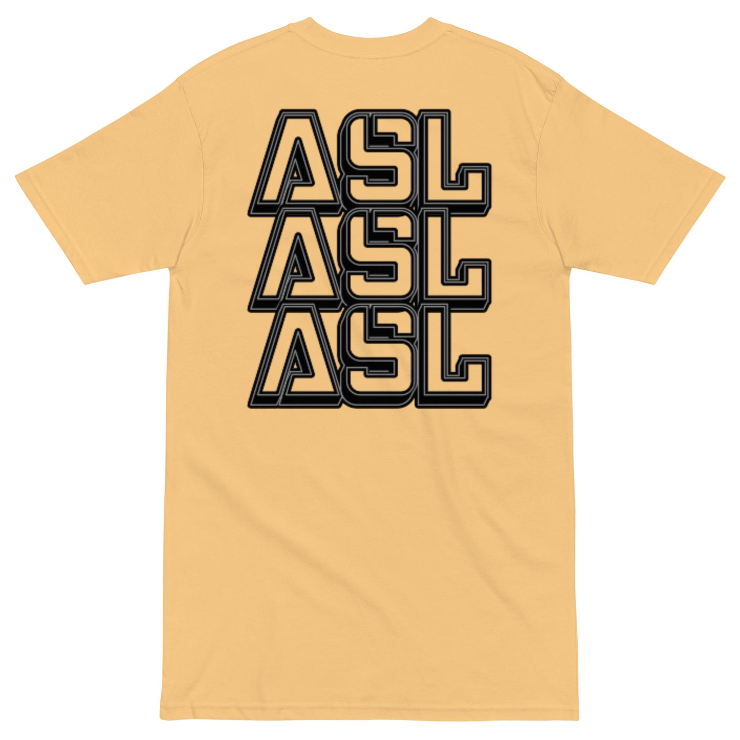 ASL premium heavyweight tee